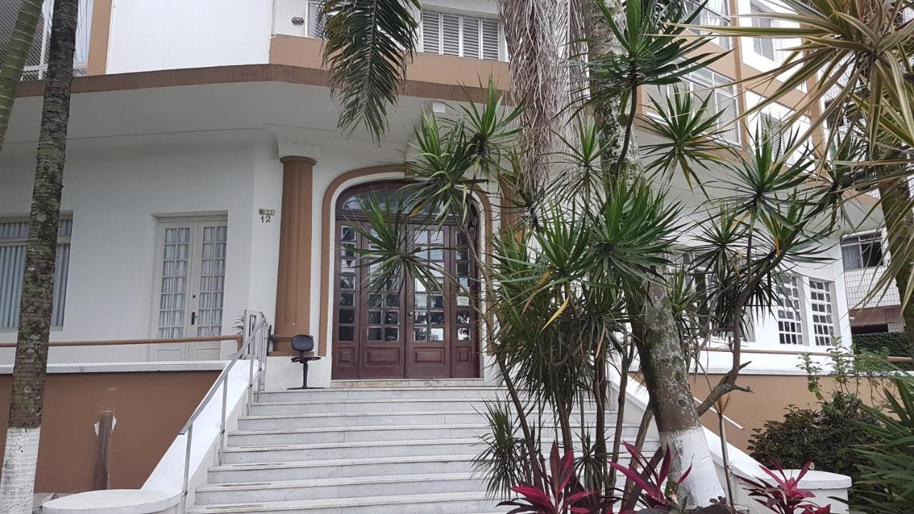 Pé na areia Gonzaguinha São Vicente Apartamento Exterior foto