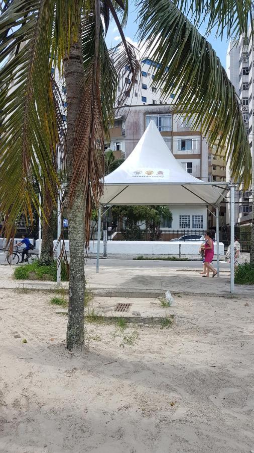Pé na areia Gonzaguinha São Vicente Apartamento Exterior foto